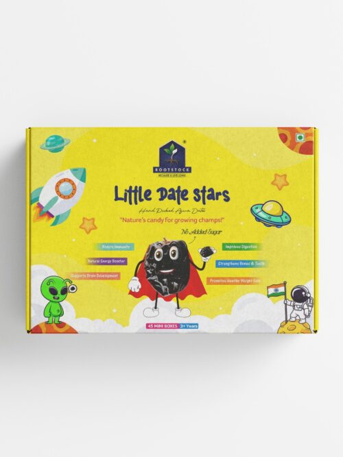 Little Dates Stars -30 days pack (660gm Ajwa dates)