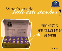 Little Dates Stars -30 days pack (660gm Ajwa dates)
